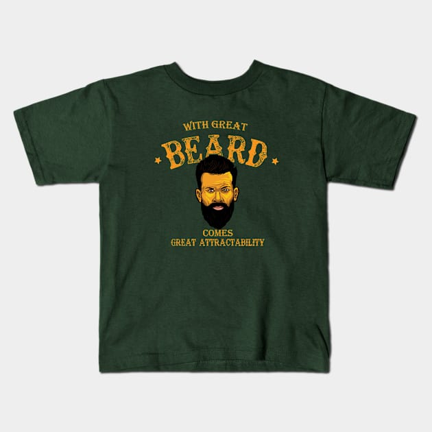 The Beard game Kids T-Shirt by the jay shop